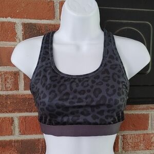 Avia Leopard Print Sports Bra Size M